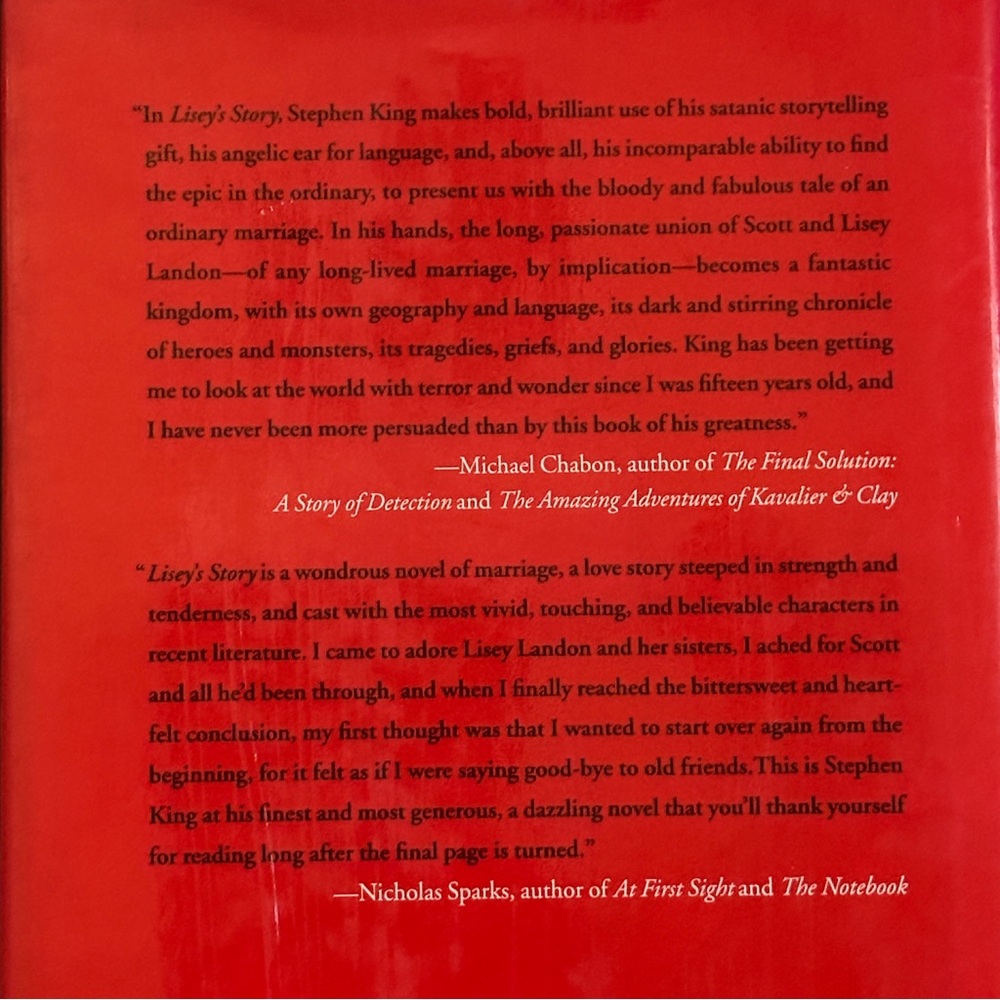 Lisey's Story: A Novel by Stephen King | Fiction | Hardcover Book - Picture 2 of 11